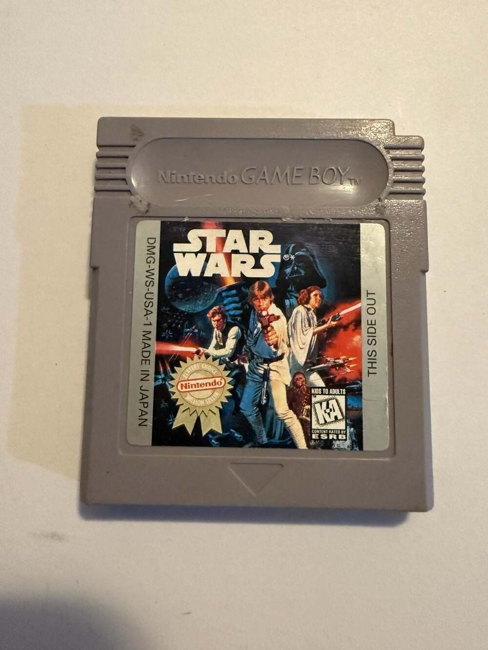 Nintendo Star Wars Game Boy Game Cartridge